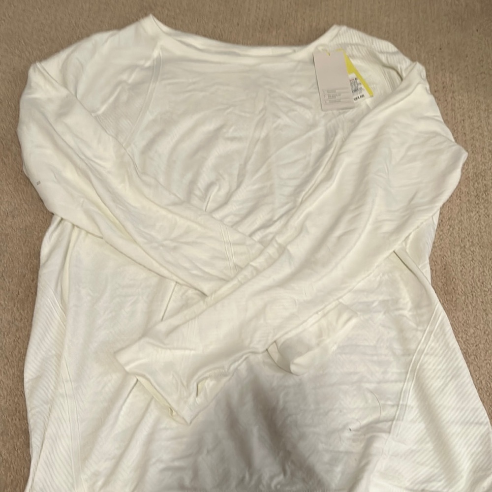 Target Off White Workout Top